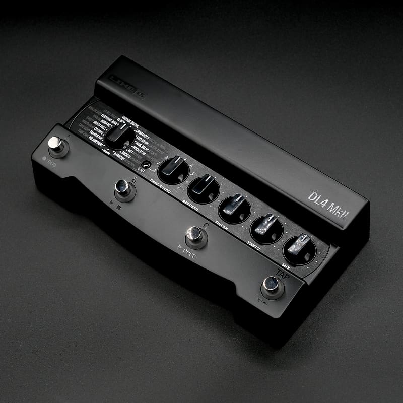 Line6 DL4 MkII Limited Edition Black Delay and Looper Line6 DL4 MkII Limited Edition Black Delay and Looper